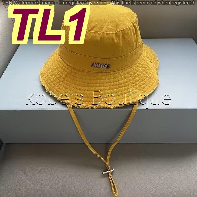 Sombrero bucket estilo Jacquemus